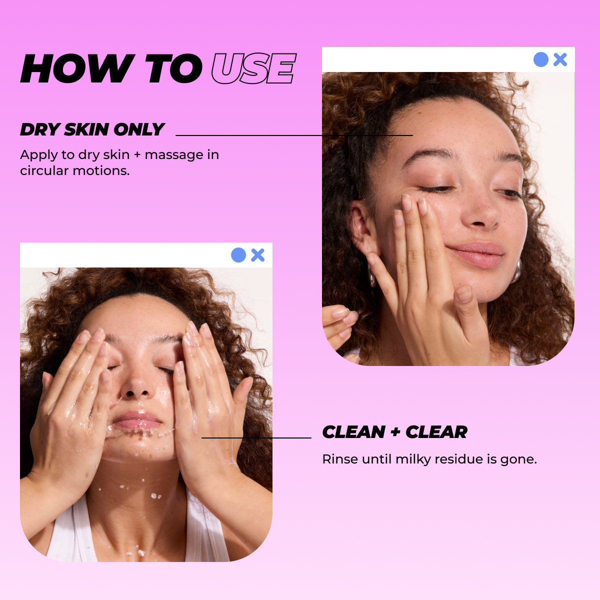 Cleansing Oil – Oil to Milk Cleanser