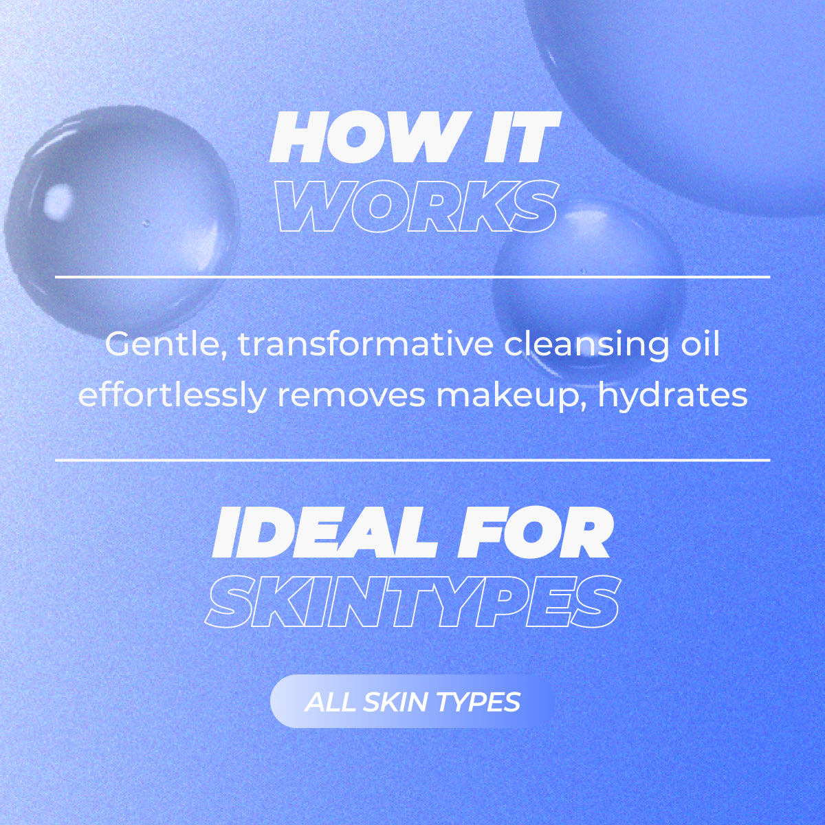 Cleansing Oil – Oil to Milk Cleanser