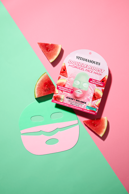 Double Boost Hydrogel Face Mask