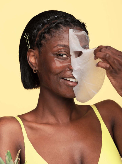 Fruit Enzyme Pineapple Glow Face Sheet Mask
