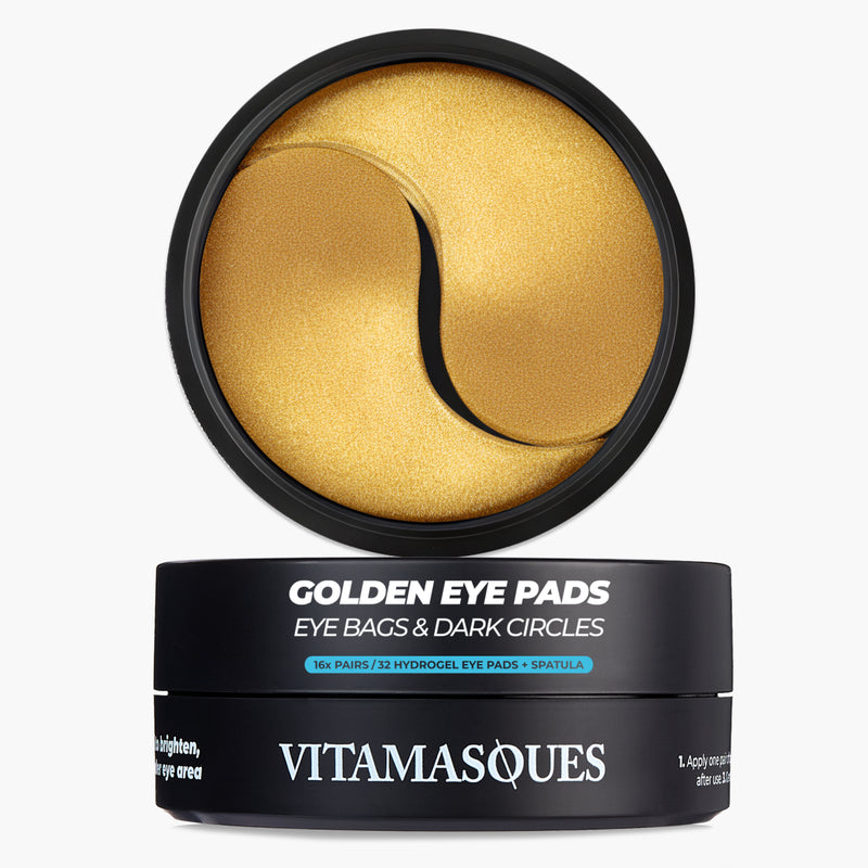 Dark Circle & De-Puff Golden Hydrogel Eye Pads Jar