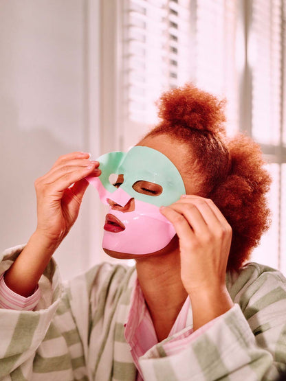 Double Boost Hydrogel Face Mask