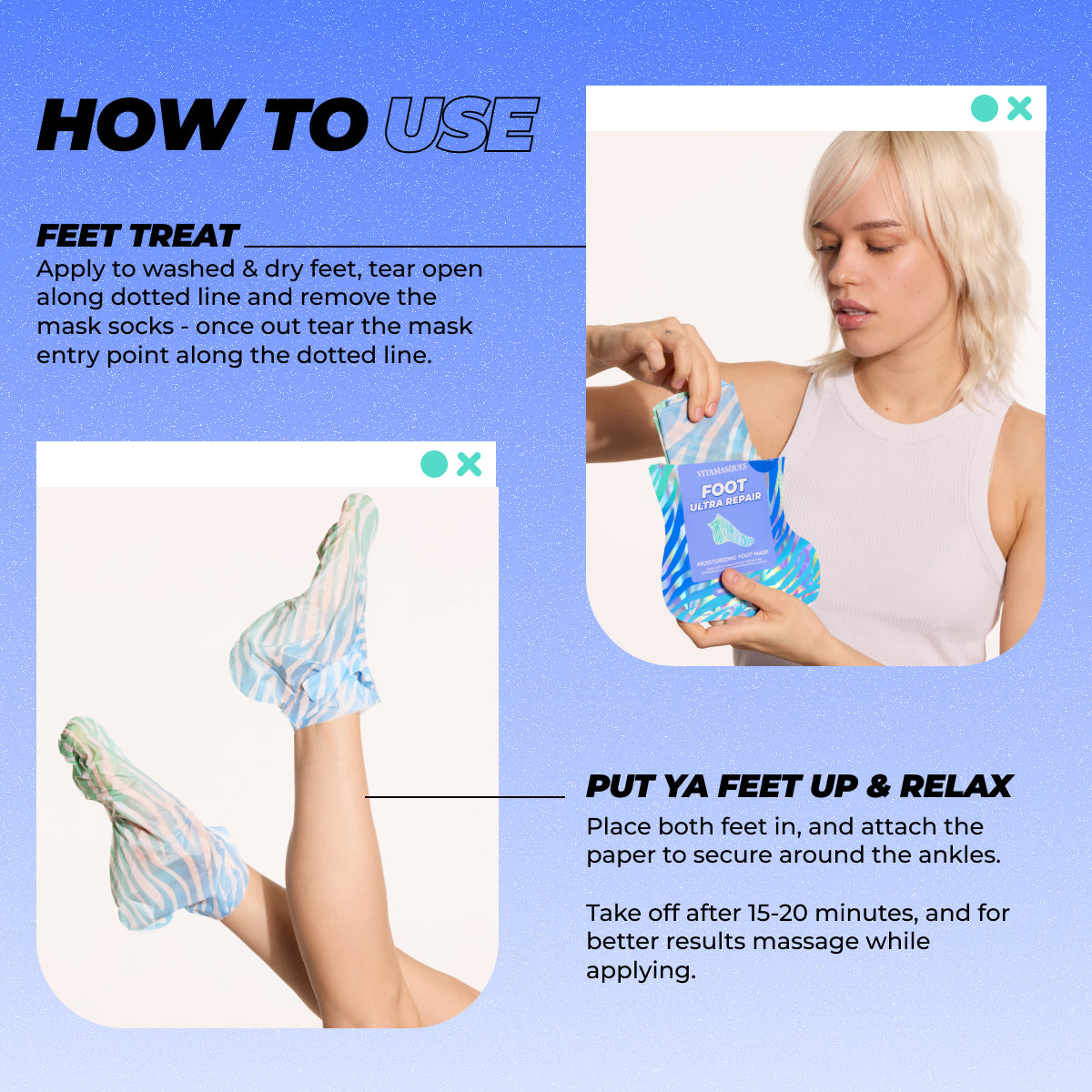 Ultra Repair & Moisturizing Foot Mask