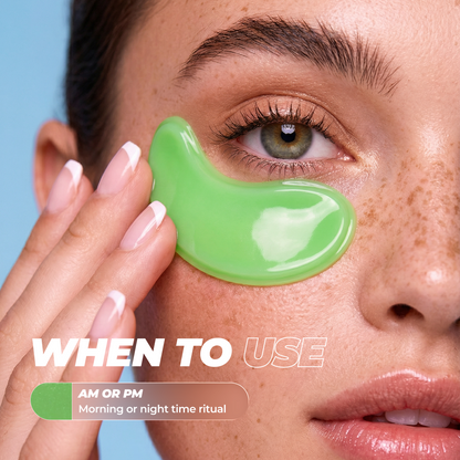 Bright Eye Green Caffeine Eye Pads