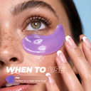 Lavender Hydrogel Eye Pads Jar