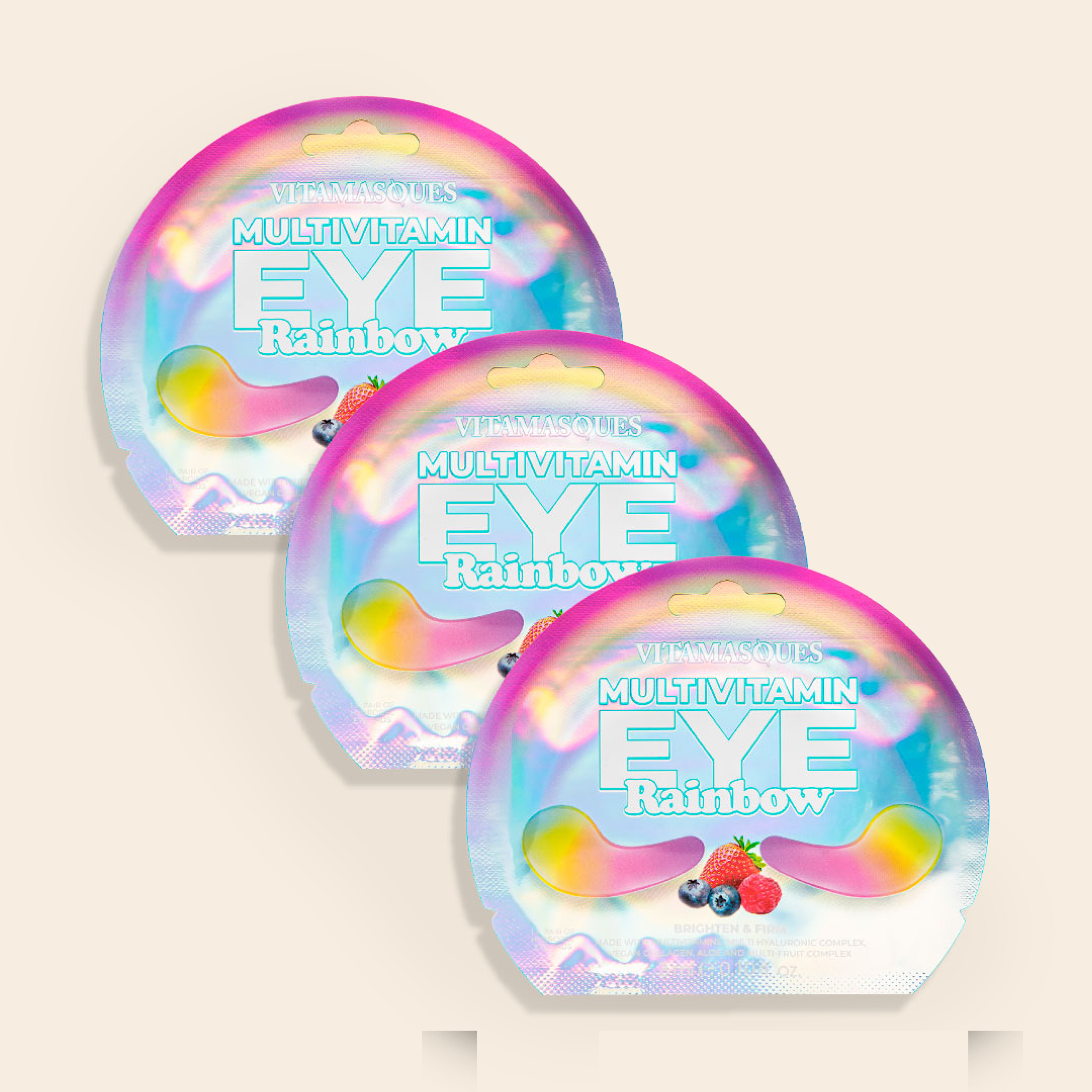 Multivitamin Rainbow Eye Pads