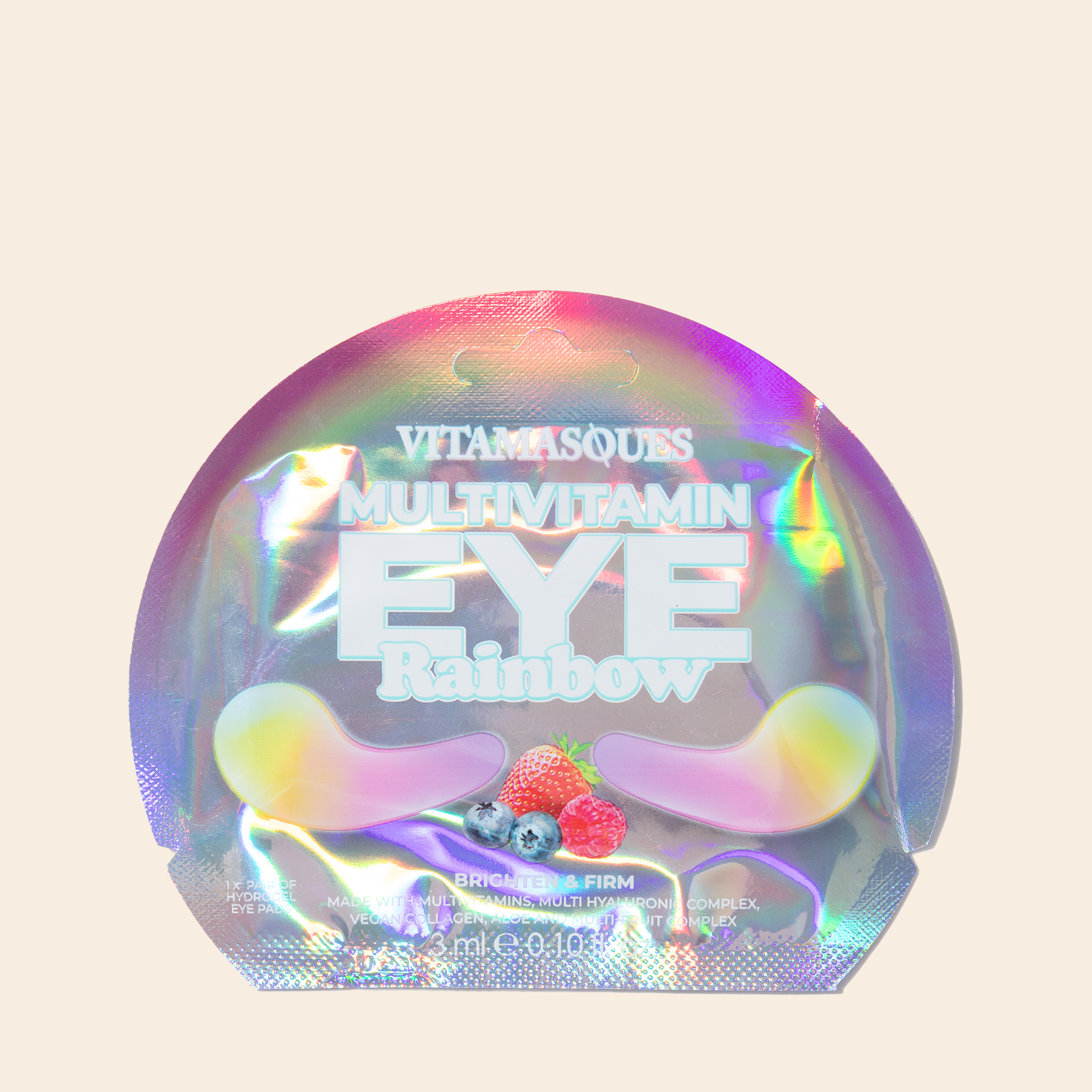 Multivitamin Rainbow Eye Pads – Vitamasques