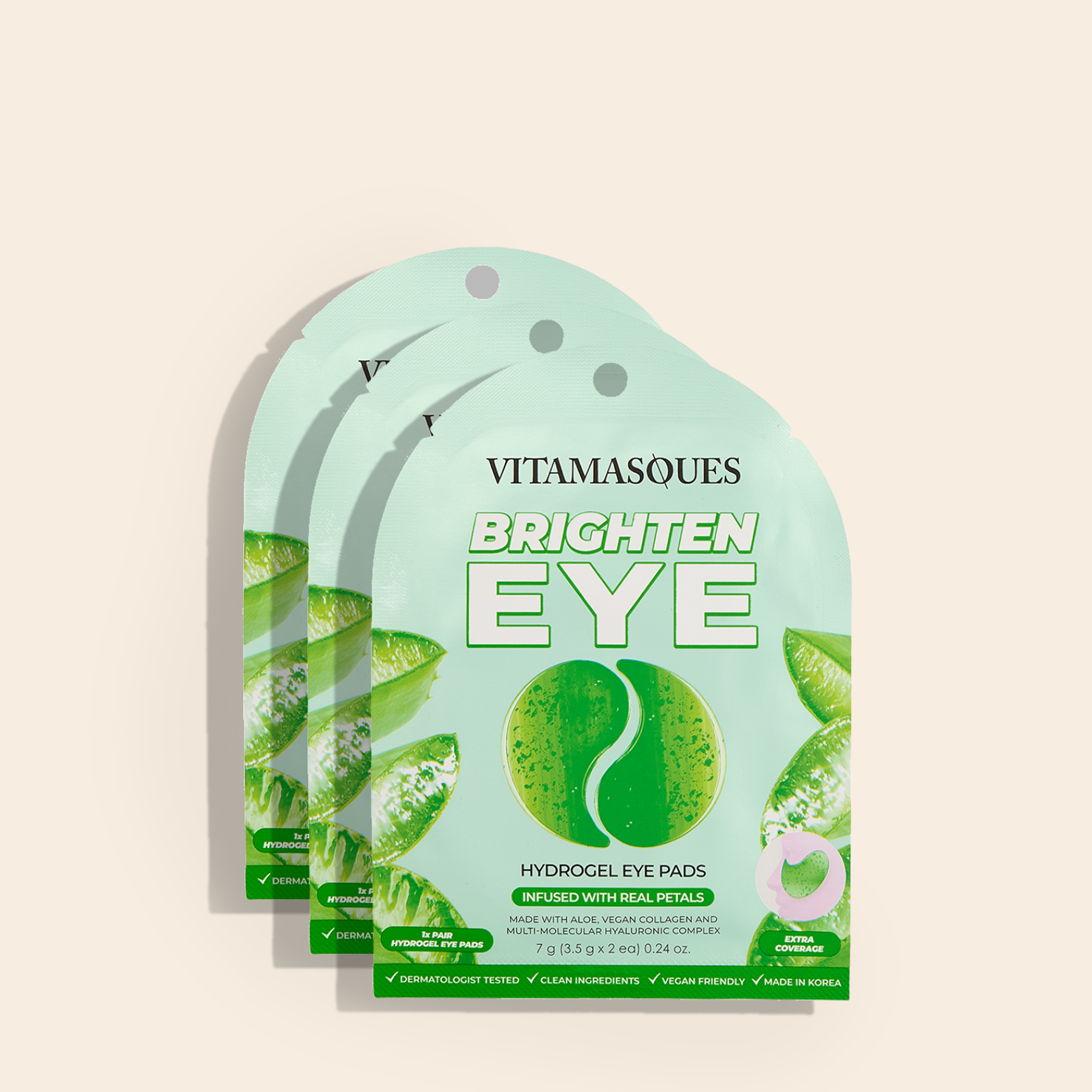 Brighten Eye XL Hydrogel Eye Pads