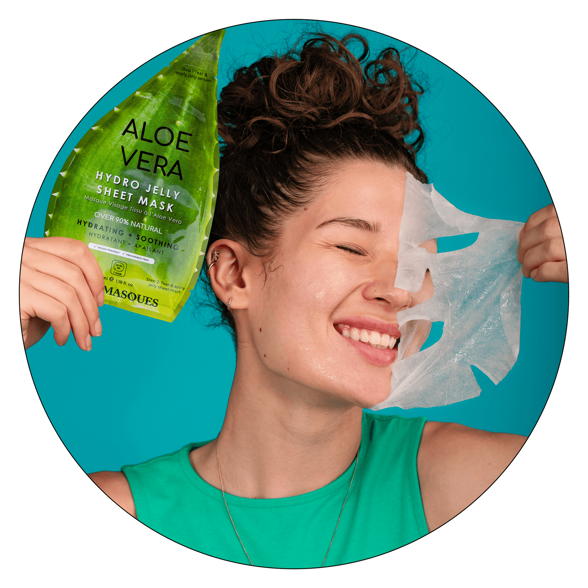 Aloe Vera Hydro Jelly Sheet Mask - Vitamasques