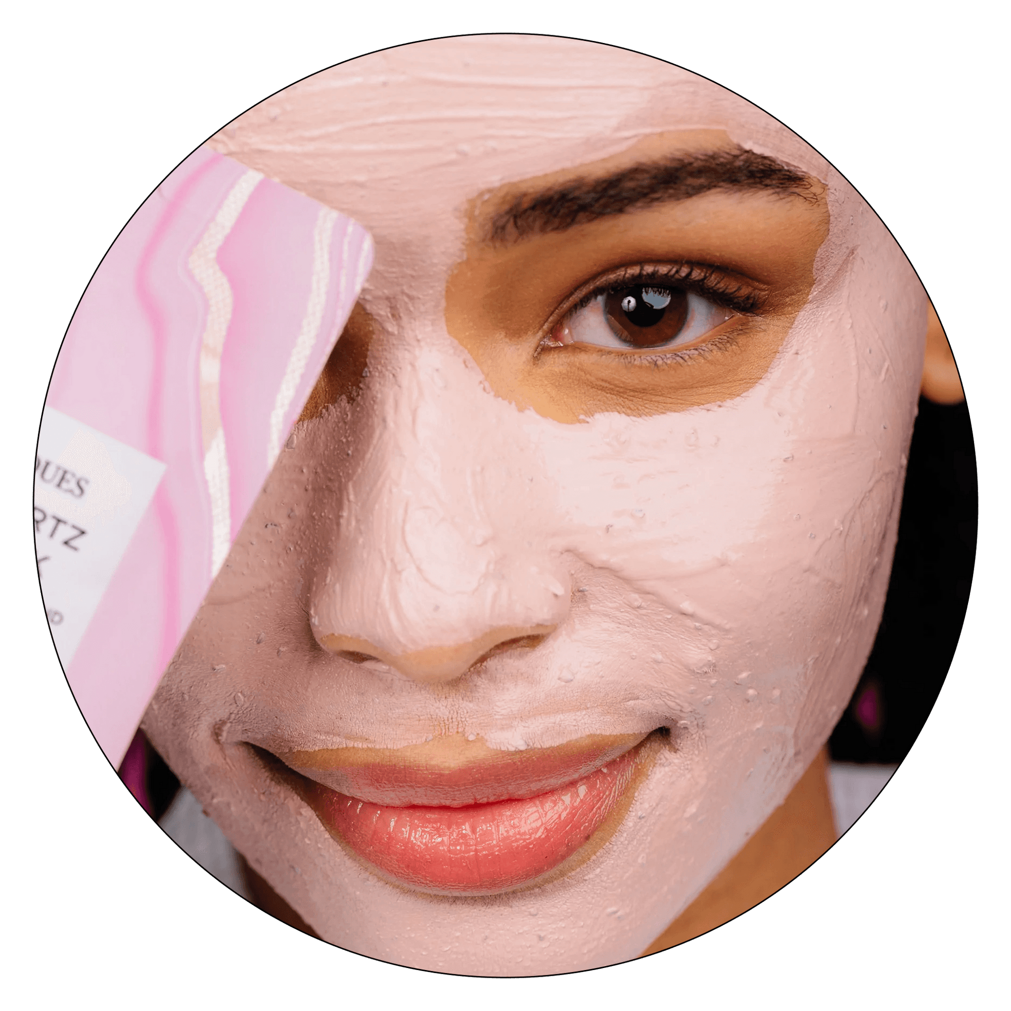 Rose Quartz Clay Mud Mask - Vitamasques