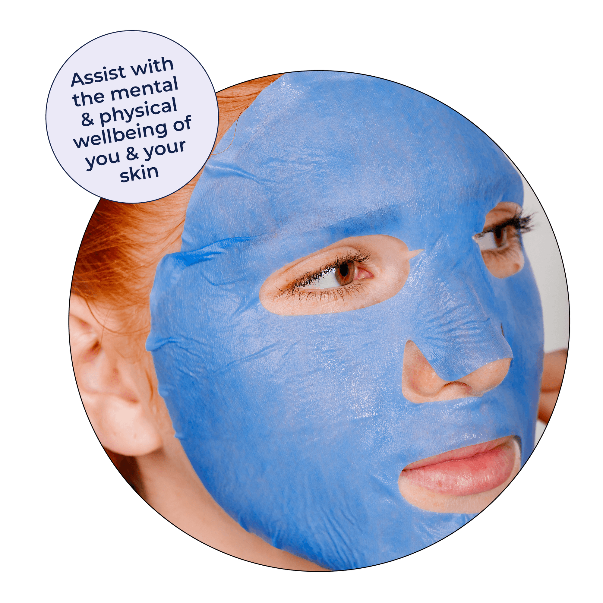 Sapphire Face Sheet Mask - Vitamasques